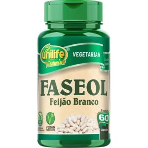 O Faseol Feijão Branco da Natuweb é um suplemento alimentar em cápsulas à base de extrato de feijão branco (Phaseolus vulgaris)